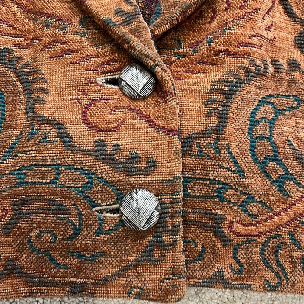 Silverado Women's Paisley Bomber Jacket - Tan - Picture 6 of 12